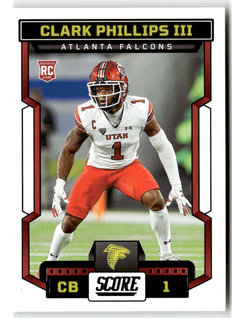 2023 Panini Score Clark Phillips III #389 (RC) front