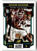 2023 Panini Score De'Von Achane #317 (RC)