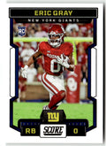 2023 Panini Score Eric Gray #332 (RC) front