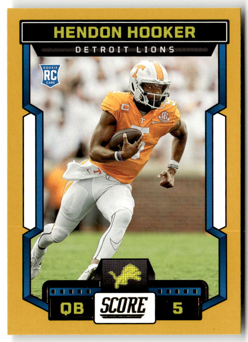 2023 Panini Score Hendon Hooker [Gold] #305