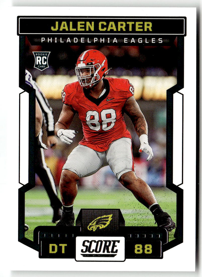 2023 Panini Score Jalen Carter #369 (RC) front