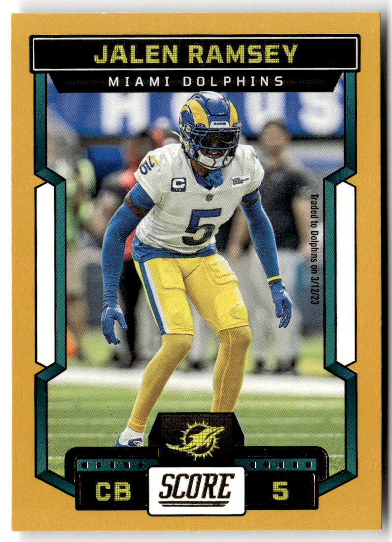 2023 Panini Score Jalen Ramsey #166 front