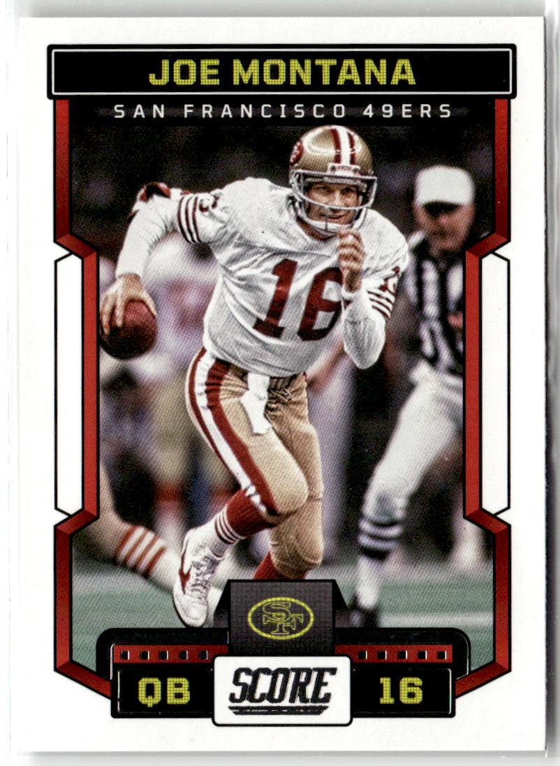 2023 Panini Score Joe Montana #178 front