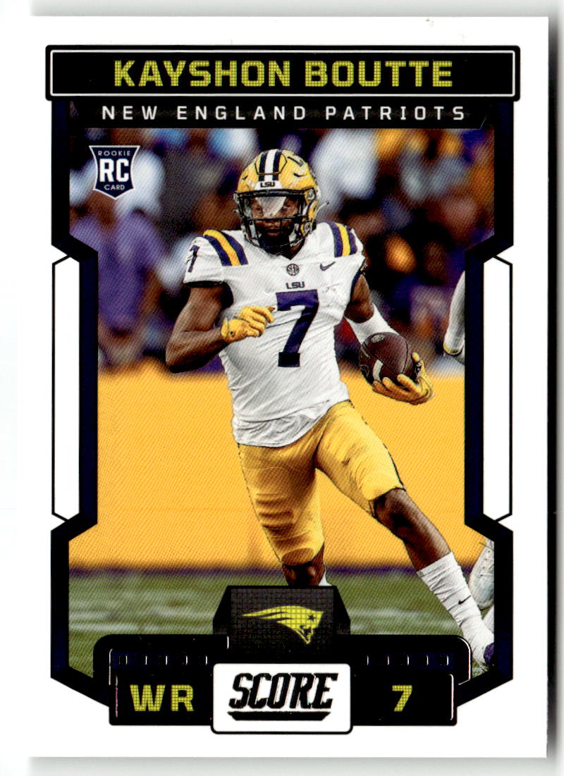 2023 Panini Score Kayshon Boutte #350 (RC) front