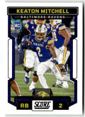 2023 Panini Score Keaton Mitchell #334 (RC)