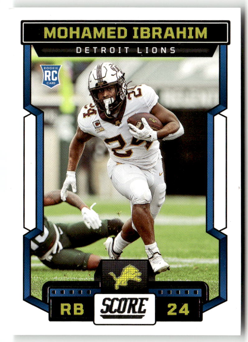 2023 Panini Score Mohamed Ibrahim #328 (RC)