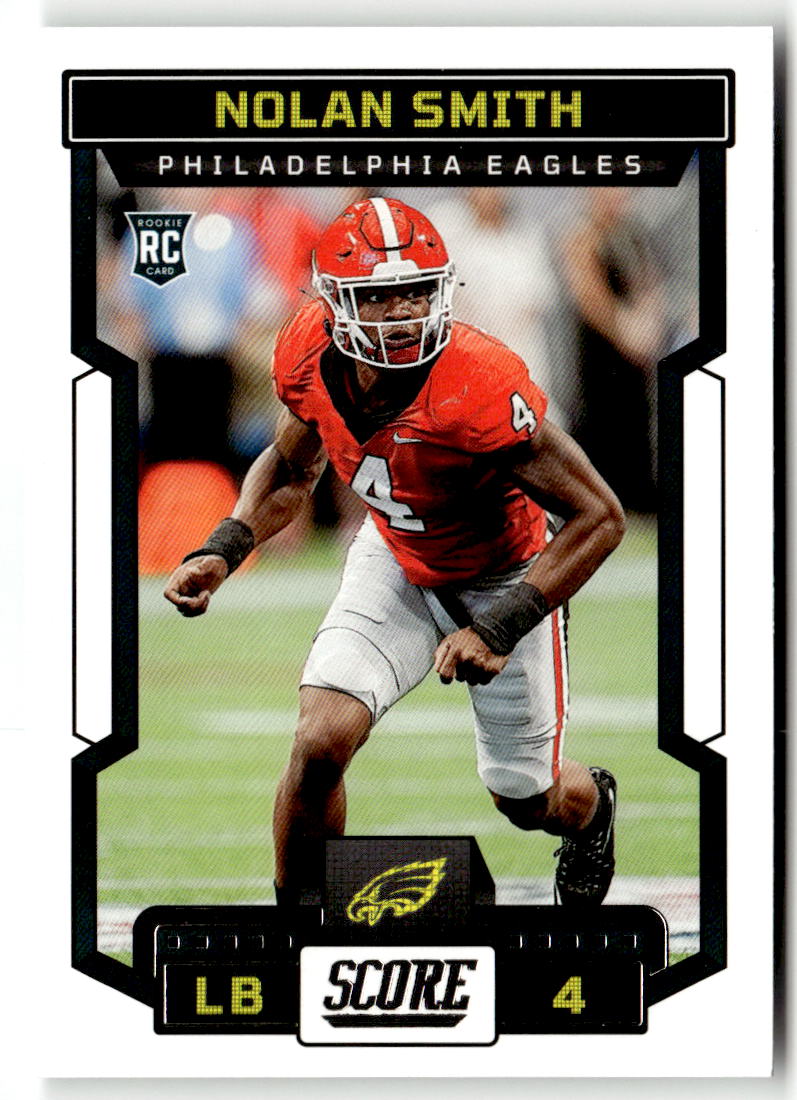 2023 Panini Score Nolan Smith #376 (RC) front