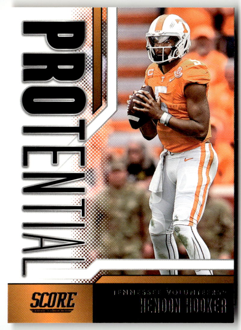 2023 Panini Score Protential Hendon Hooker #5 front