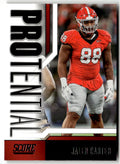 2023 Panini Score Protential Jalen Carter #14 front