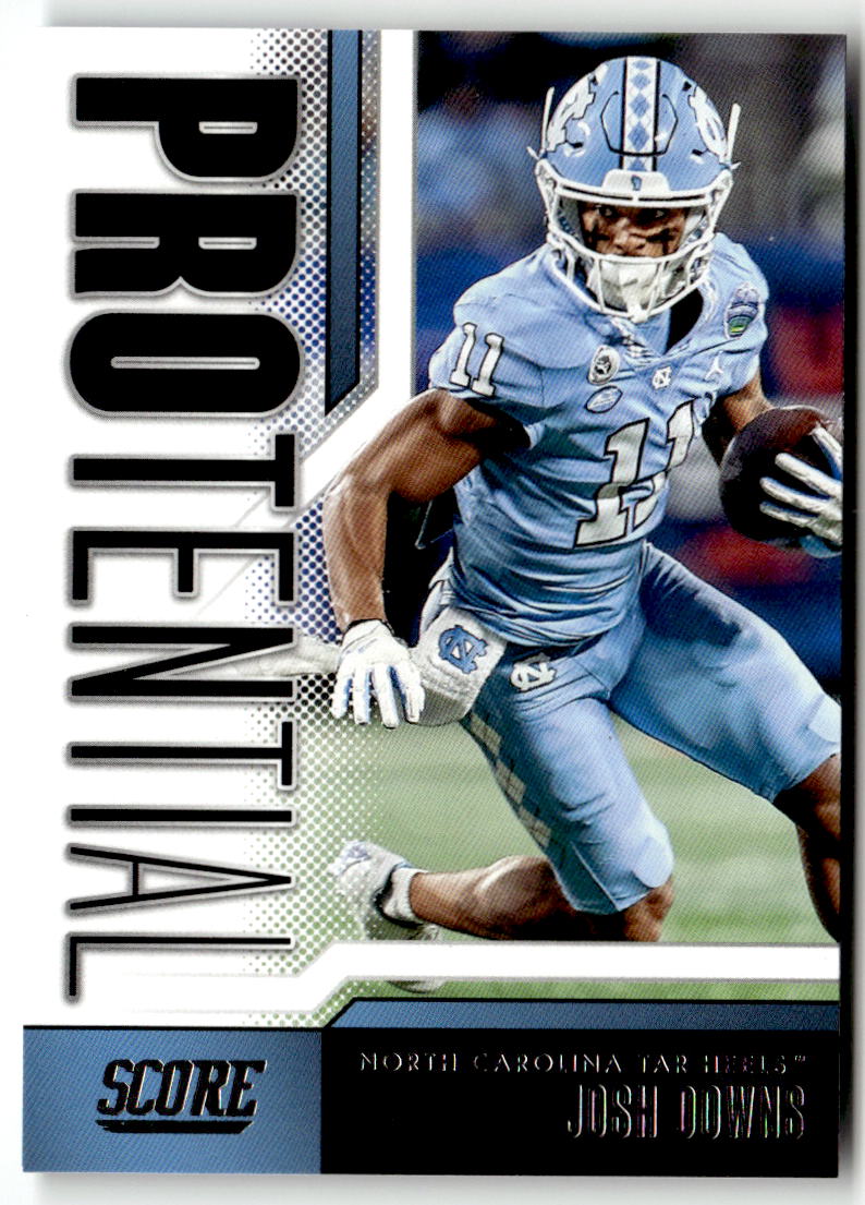 2023 Panini Score Protential Josh Downs #11 front