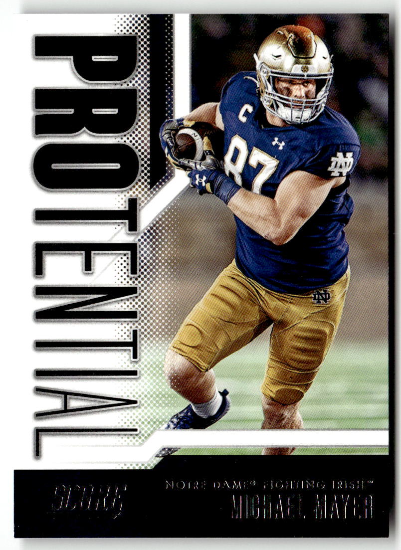 2023 Panini Score Protential Michael Mayer #19 front