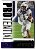 2023 Panini Score Protential Quentin Johnston #8 front