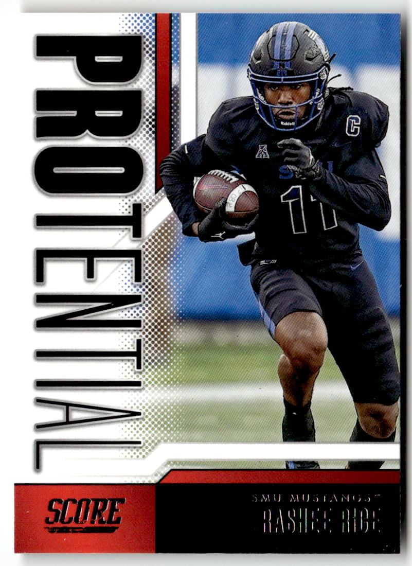 2023 Panini Score Protential Rashee Rice #22 front