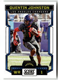 2023 Panini Score Quentin Johnston #345 (RC) front