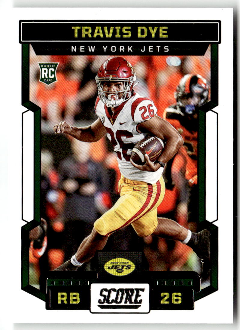 2023 Panini Score Travis Dye #329 (RC)