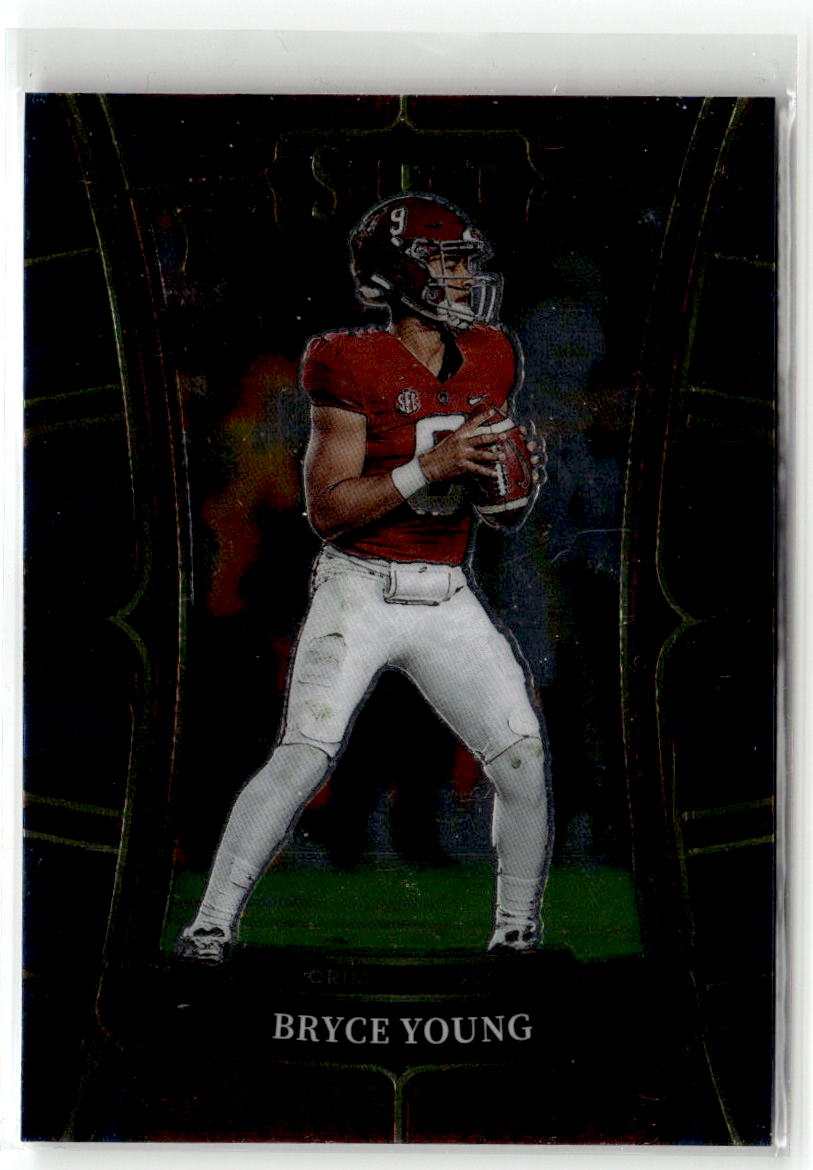 2023 Panini Select Draft Picks Bryce Young [Blue] #1 front