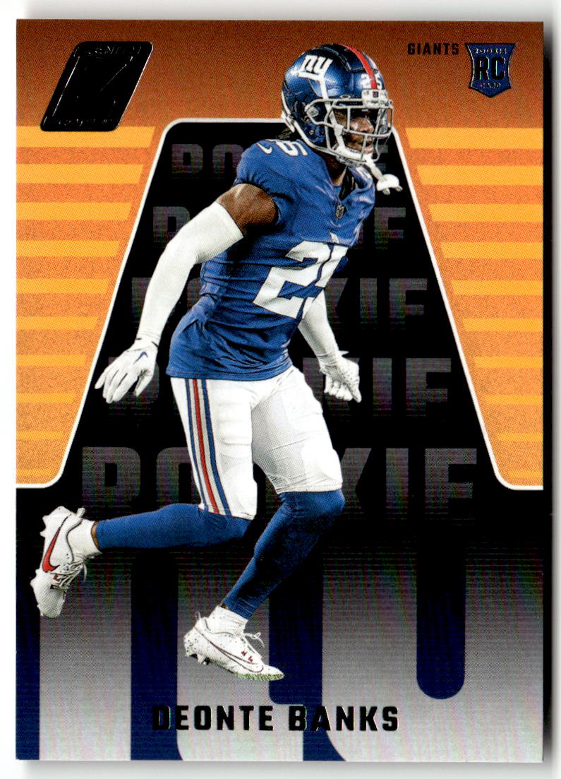 2023 Panini Zenith Deonte Banks #129 (RC) front
