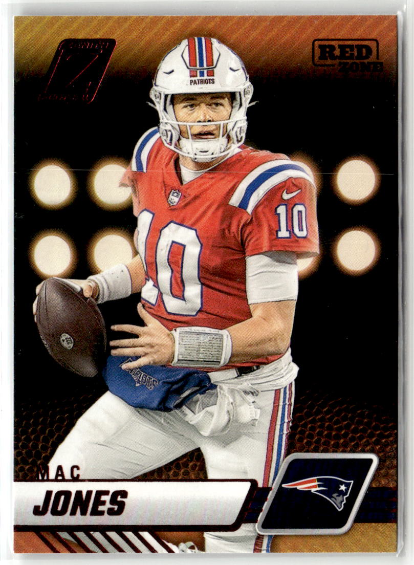 2023 Panini Zenith Mac Jones [Red Zone] #70 front