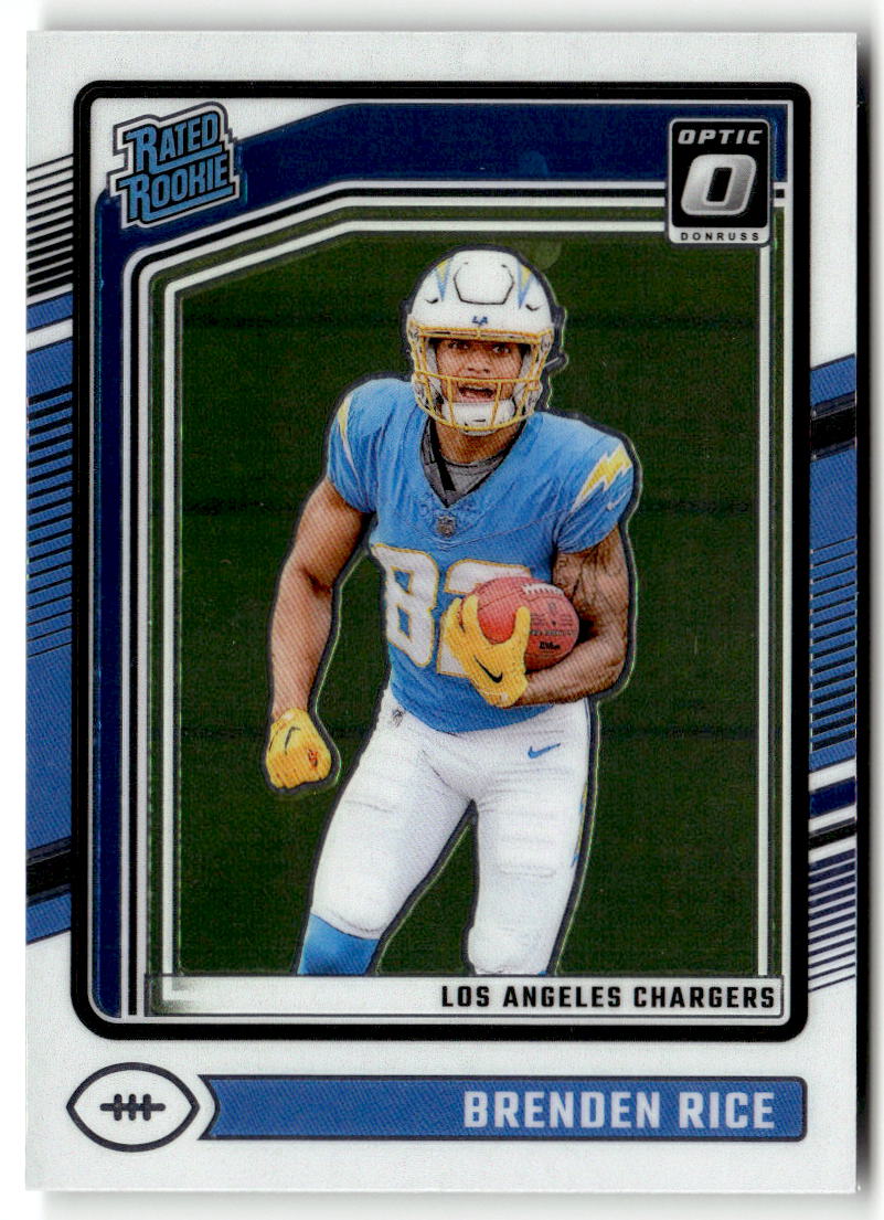 2024 Panini Donruss Optic Brenden Rice #213 (RC) front