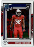 2024 Panini Donruss Optic Darius Robinson #225 (RC) front