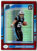2024 Panini Donruss Optic Jonathon Brooks [Red Hyper] #258 front