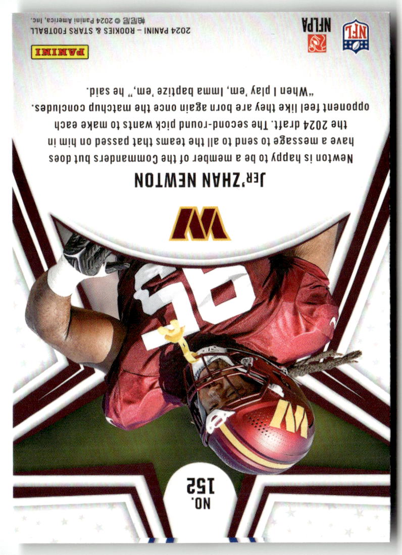 2024 Panini Rookies & Stars Jer'Zhan Newton #152 (RC)
