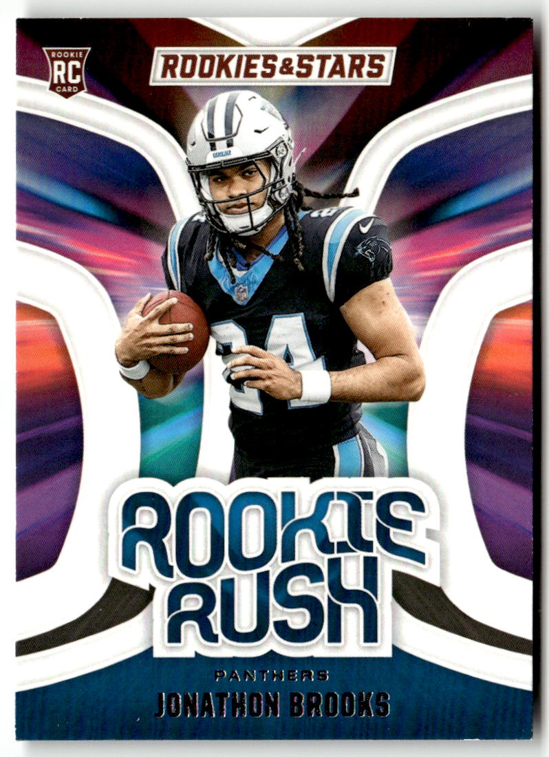 2024 Panini Rookies & Stars Rookie Rush Jonathon Brooks #RR-JBS (RC)