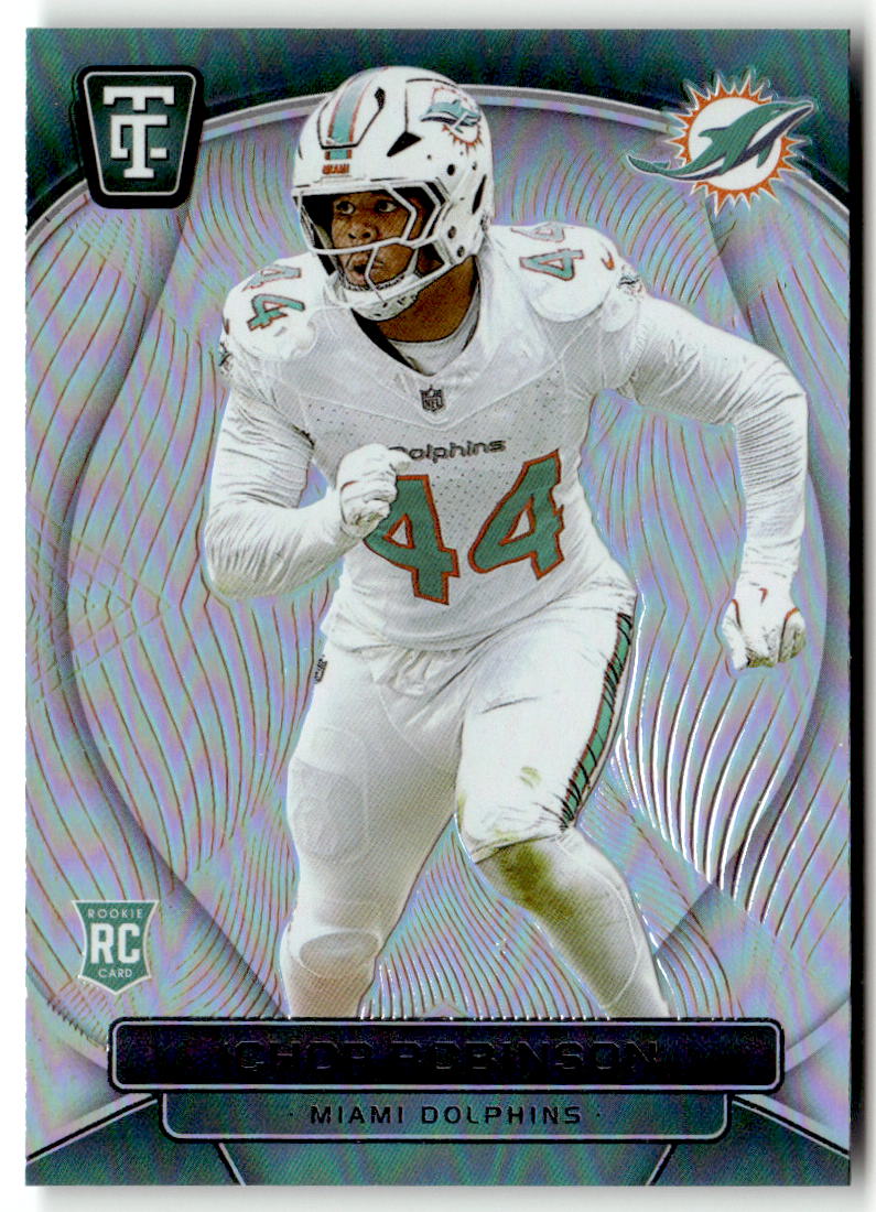 2024 Panini Totally Certified Chop Robinson #113 (RC) front