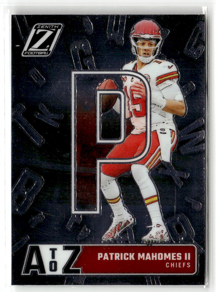 2024 Panini Zenith A to Z Patrick Mahomes II #16 front