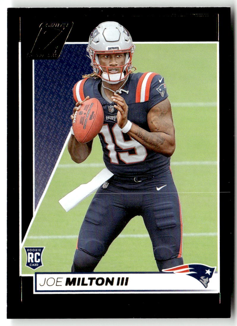 2024 Panini Zenith Joe Milton III #155 (RC) front