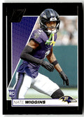 2024 Panini Zenith Nate Wiggins #181 (RC) front