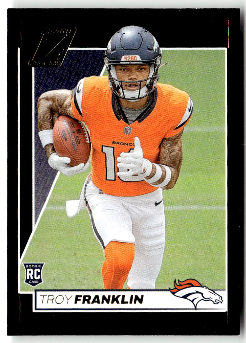 2024 Panini Zenith Troy Franklin #194 (RC) front