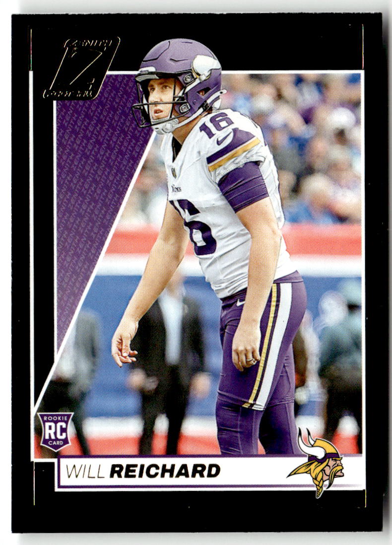 2024 Panini Zenith Will Reichard #197 (RC) front