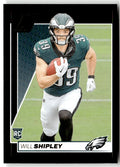 2024 Panini Zenith Will Shipley #198 (RC) front