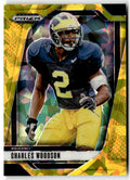 2025 Panini Prizm Draft Picks Charles Woodson [Gold Ice] #183 front