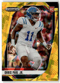 2025 Panini Prizm Draft Picks Chris Paul Jr. [Gold Ice] #2 front