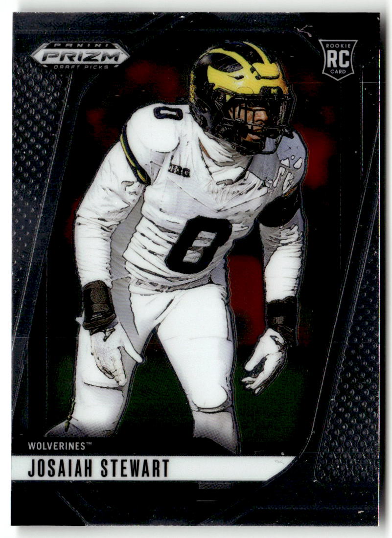 2025 Panini Prizm Draft Picks Josaiah Stewart #61 (RC) front