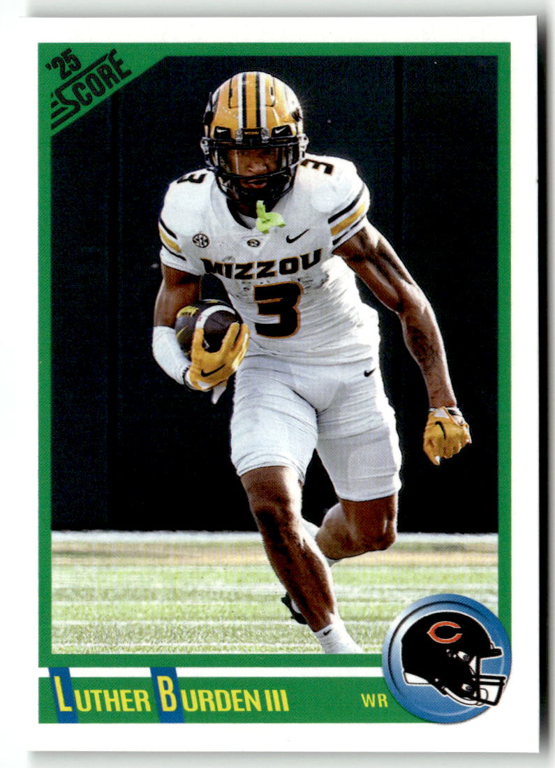 2025 Panini Score Anniversary Rookie Luther Burden III #6 (RC)