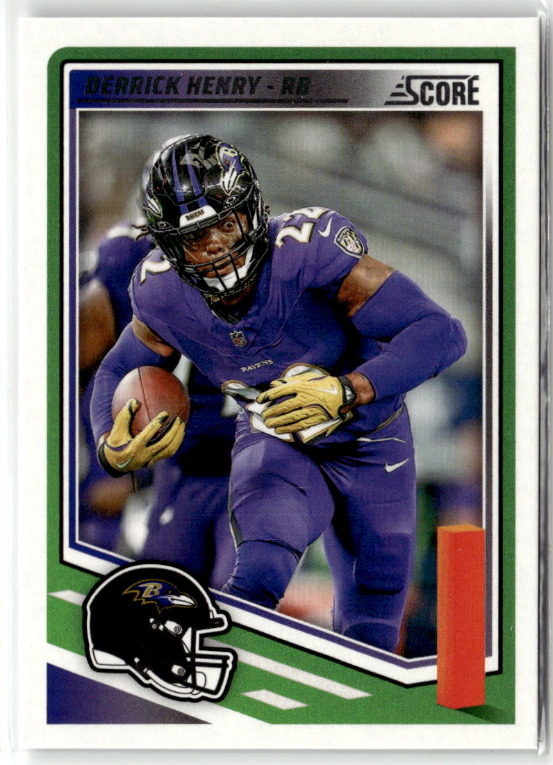 2025 Panini Score Derrick Henry #204 front