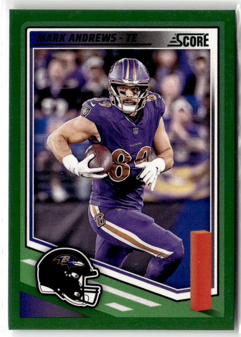 2025 Panini Score Mark Andrews [Green] #115 front