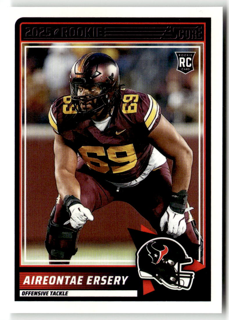 2025 Panini Score Rookie Aireontae Ersery #77 (RC) front