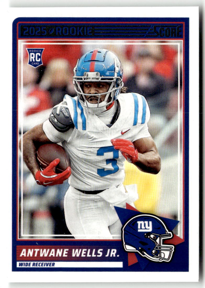 2025 Panini Score Rookie Antwane Wells Jr. #67 (RC) front