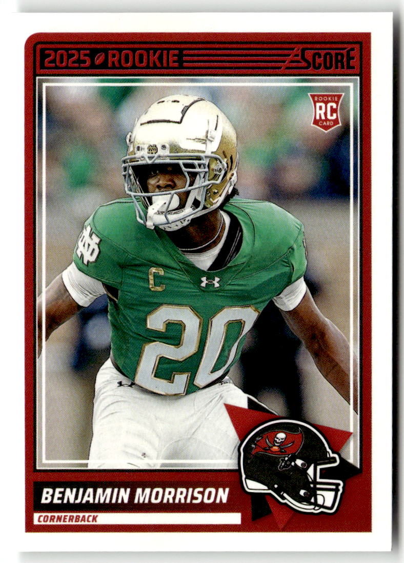 2025 Panini Score Rookie Benjamin Morrison #93 (RC) front