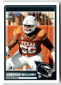2025 Panini Score Rookie Cameron Williams #66 (RC) front