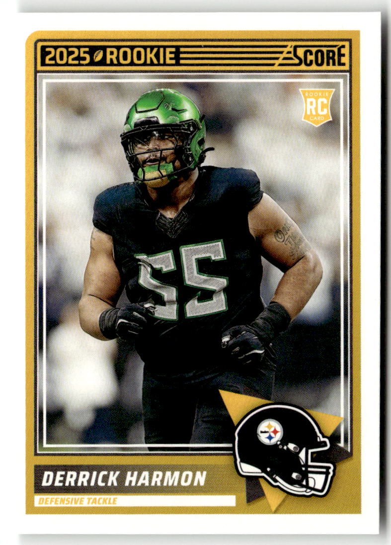 2025 Panini Score Rookie Derrick Harmon #81 (RC) front