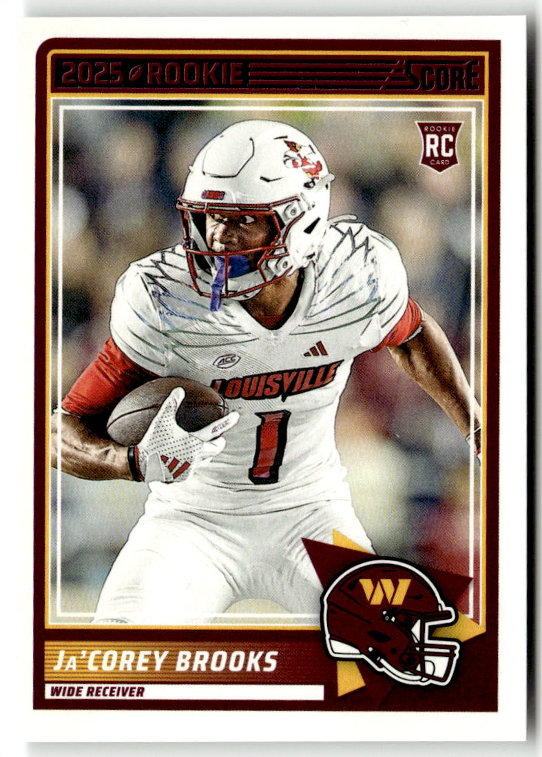 2025 Panini Score Rookie Ja'Corey Brooks #61 (RC)
