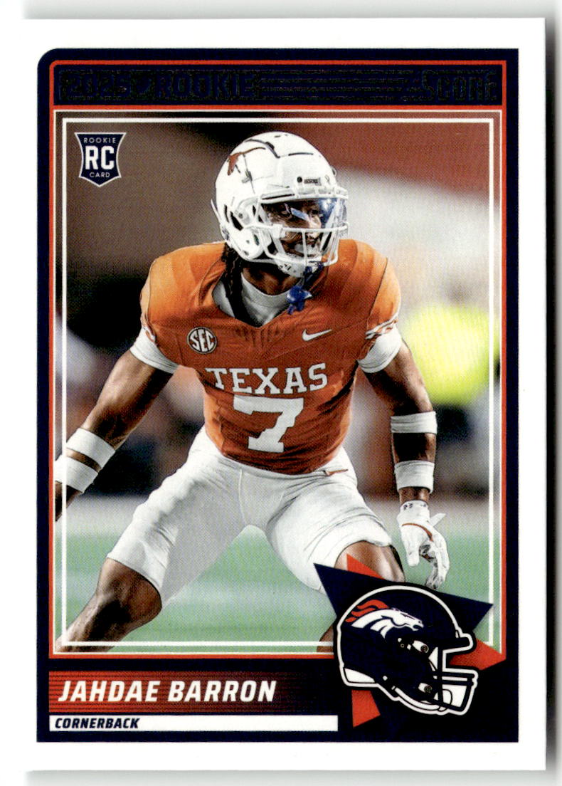2025 Panini Score Rookie Jahdae Barron #89 (RC) front