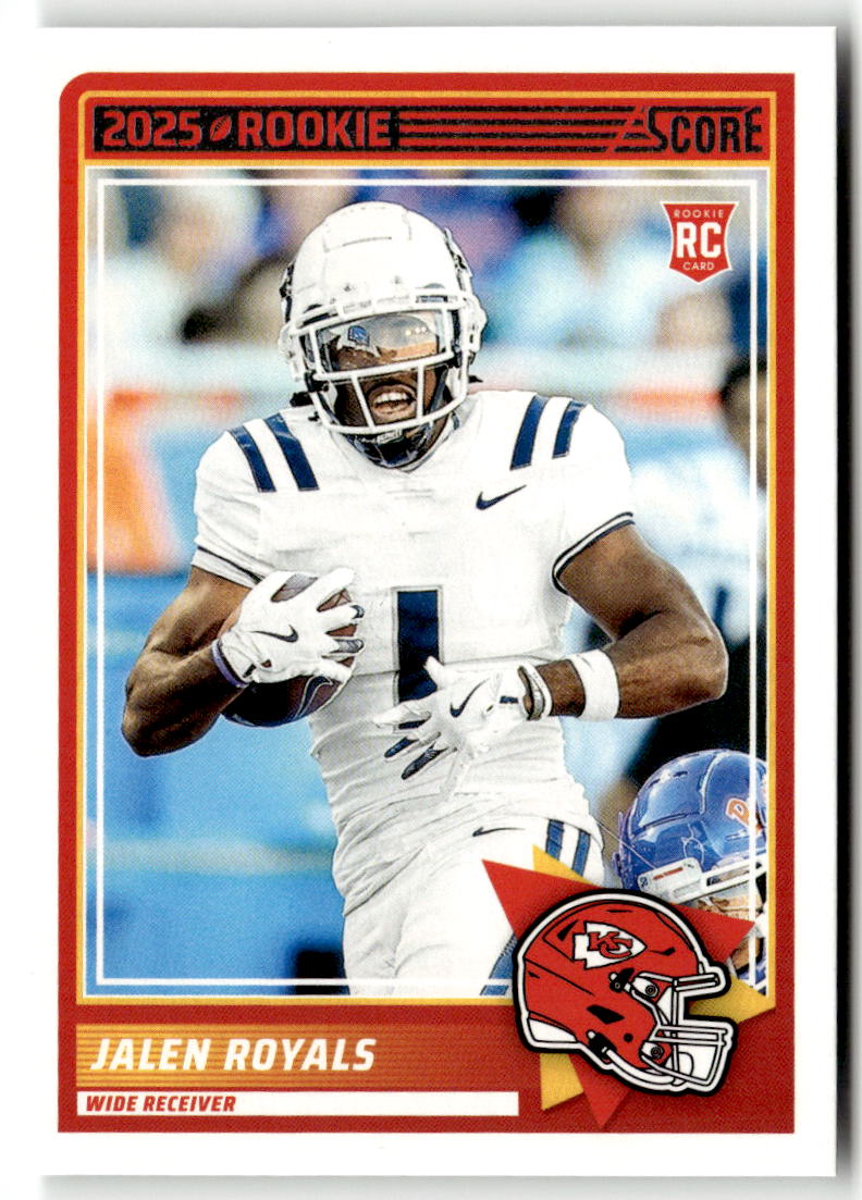 2025 Panini Score Rookie Jalen Royals #8 (RC) front