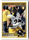 2025 Panini Score Rookie Kaleb Johnson #12 (RC) front