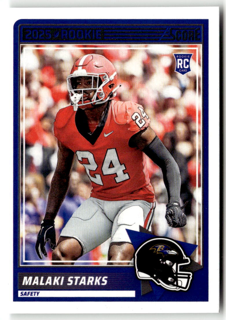 2025 Panini Score Rookie Malaki Starks #24 (RC) front